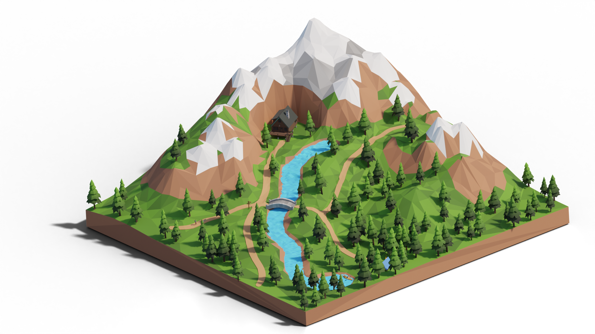 wanderer Diorama